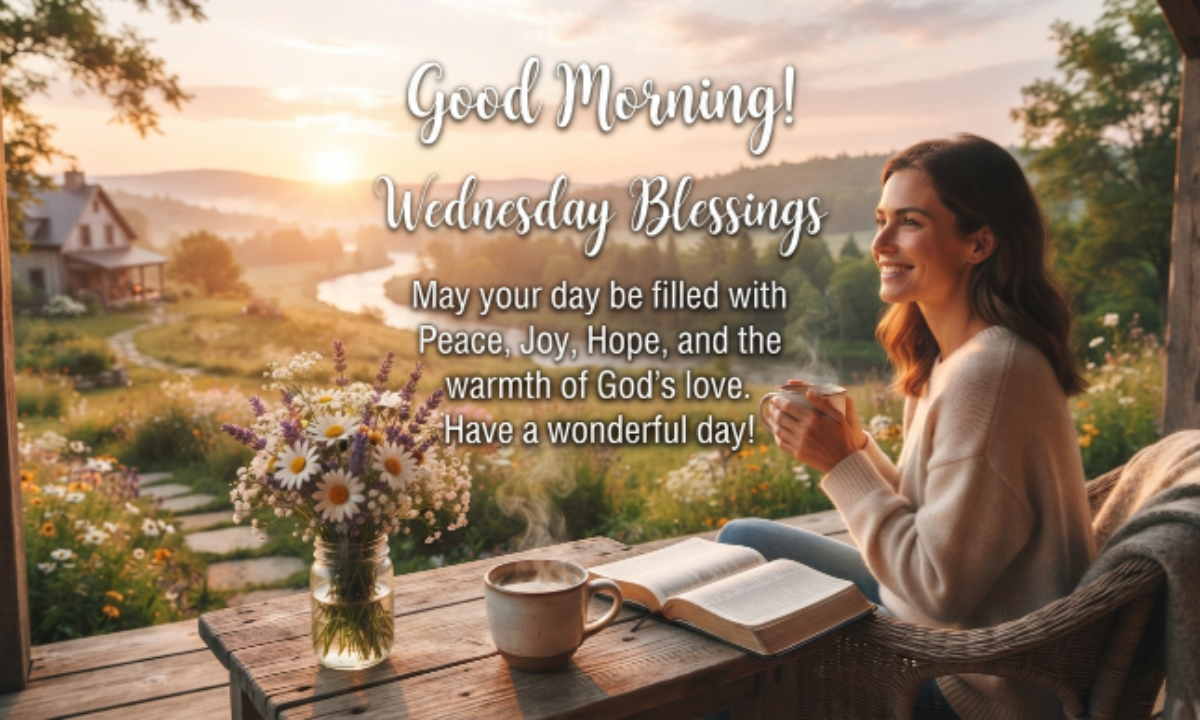 Good Morning Wednesday Blessings