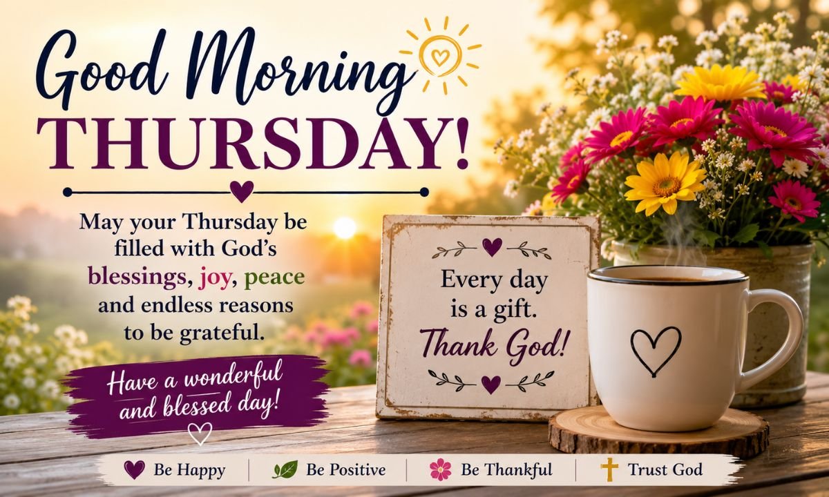 Best Thursday Good Morning Blessings