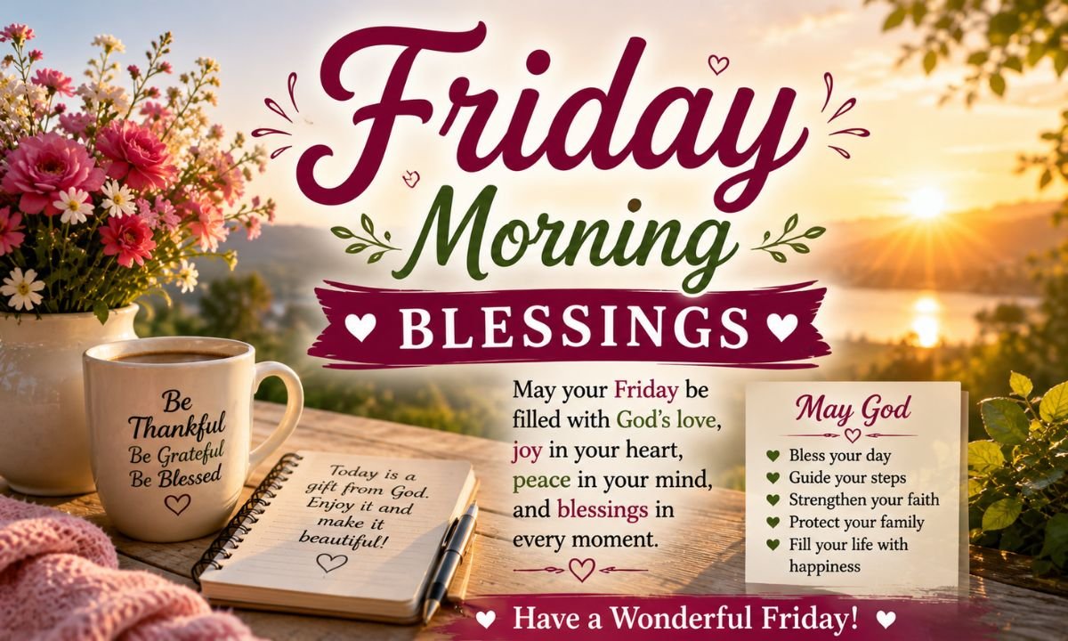 Good Morning Friday Blessings