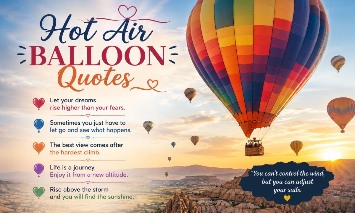 Hot Air Balloon Quotes