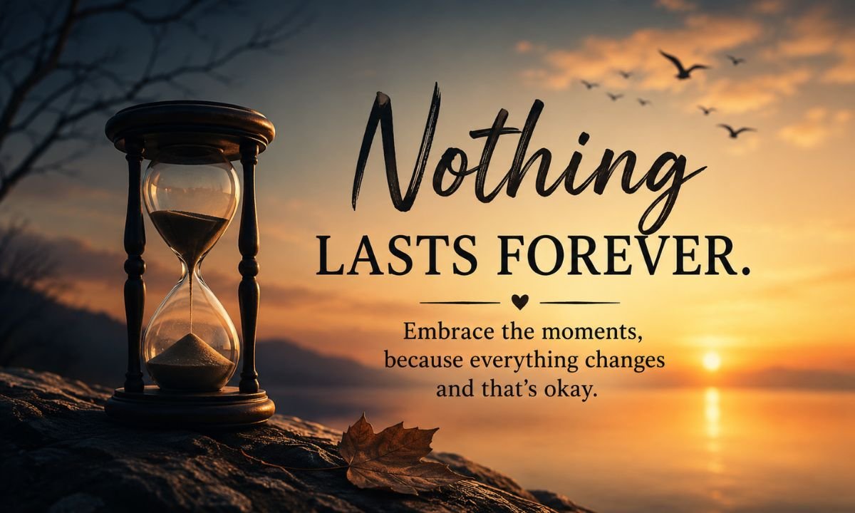 Nothing Lasts Forever Quotes