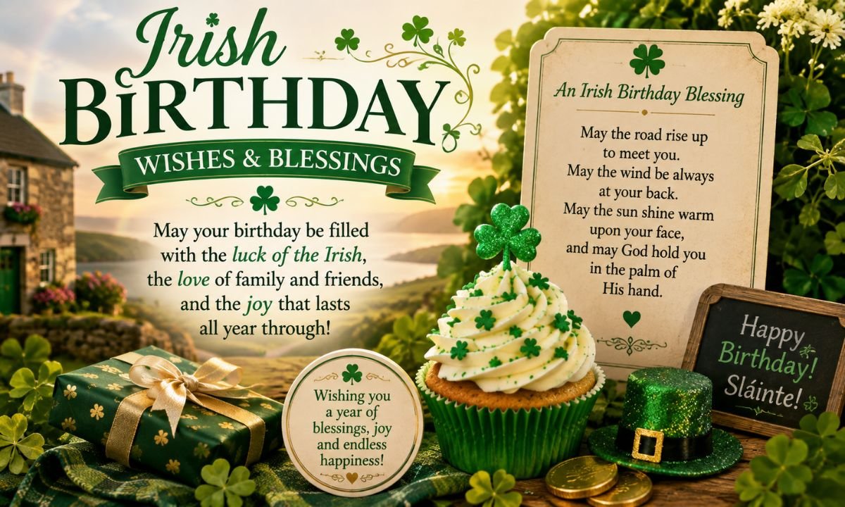 Top 130 Irish Birthday Blessings