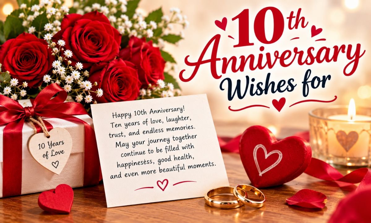 10th Anniversary Wishes