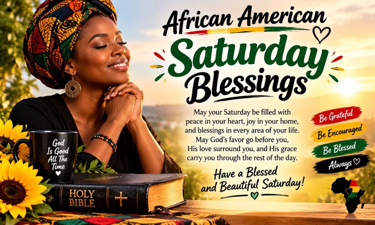 African American Saturday Blessings