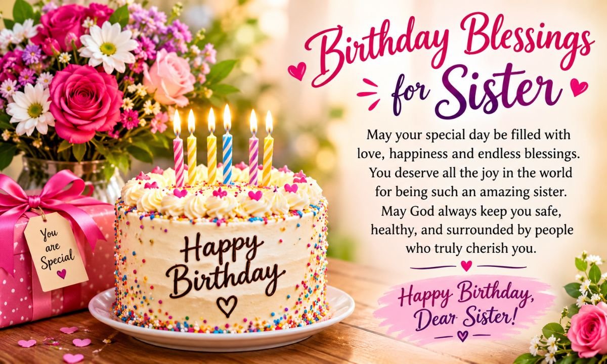 Best Birthday Blessings for Sister