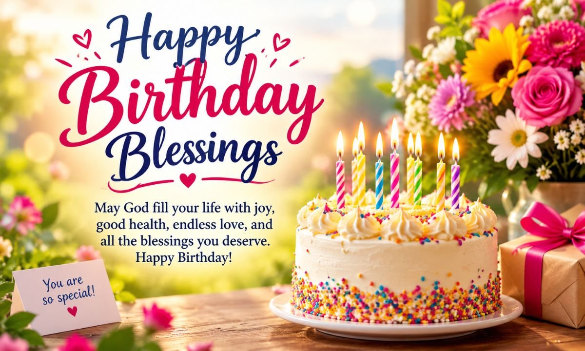 Happy Birthday Blessings,