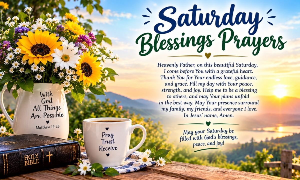 Saturday Blessings Prayers